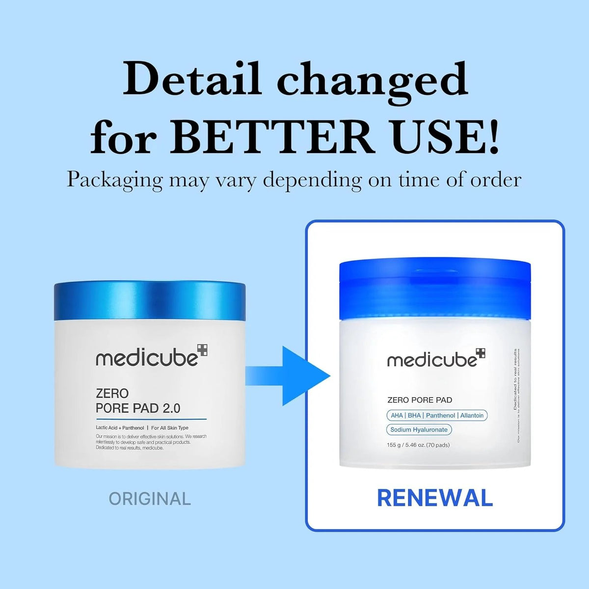 MEDICUBE Zero Pore Pad 2.0 (70ea)