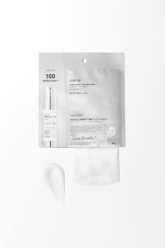 VT COSMETICS Reedle Shot 100 2-Step Mask (1pcs)