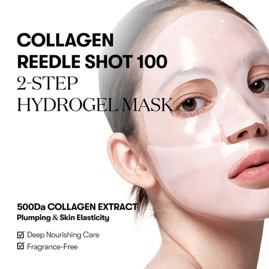 VT COSMETICS Collagen Reedle Shot 100 2-Step Hydrogel Mask (1pcs)