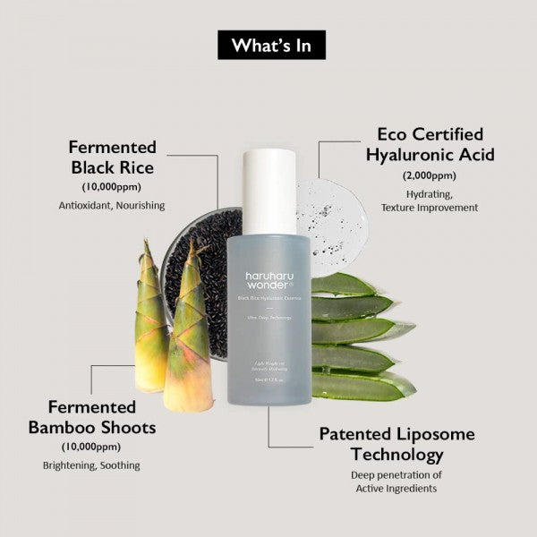 HARUHARU WONDER Black Rice Hyaluronic Essence (50ml)