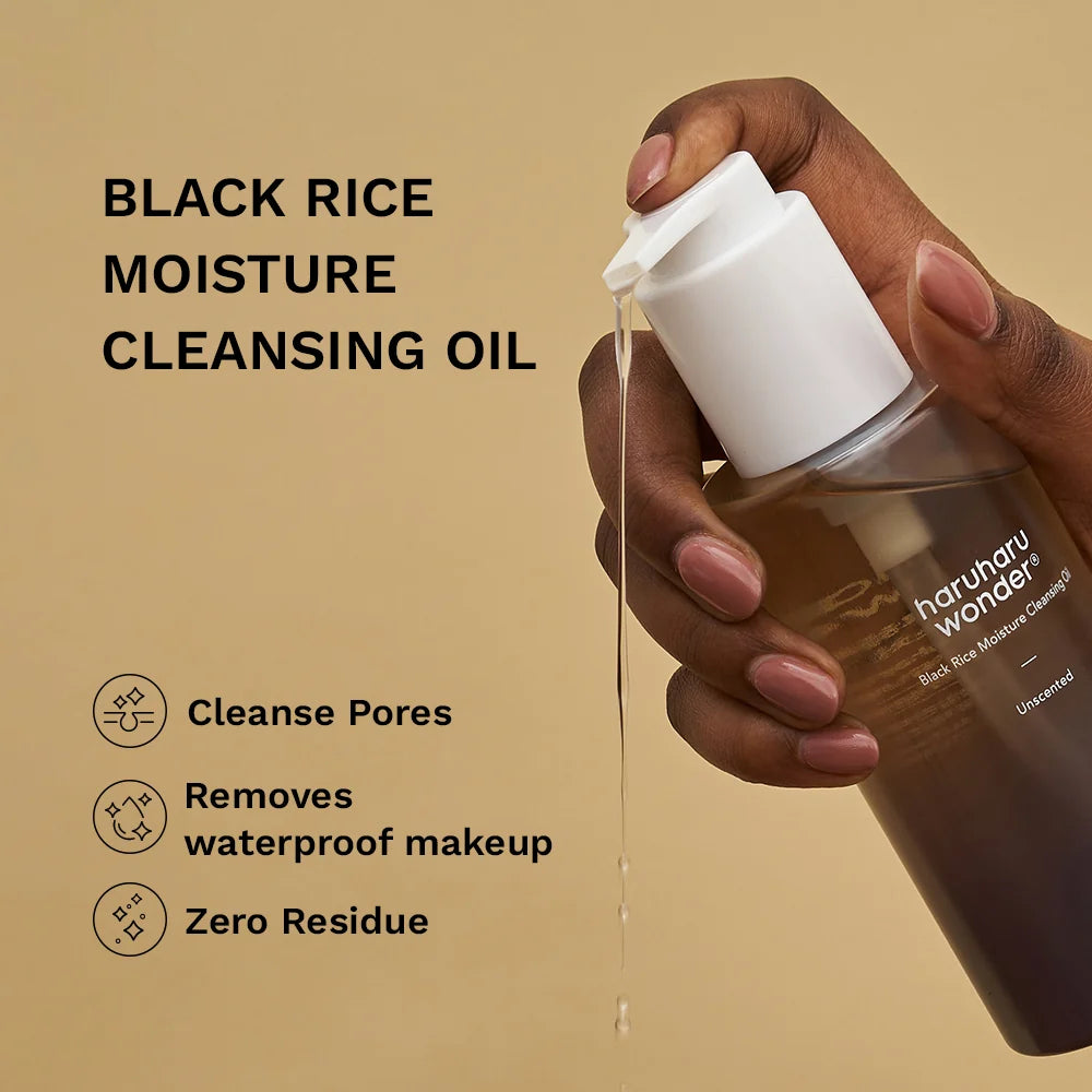 HARUHARU WONDER Black Rice Moisture Deep Cleansing Oil (150ml)