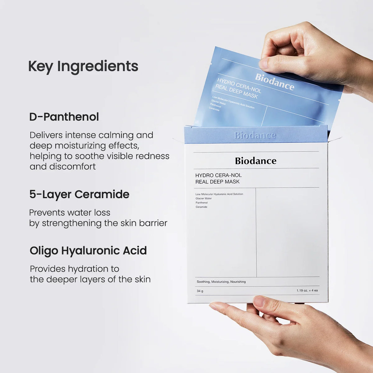BIODANCE Hydro Cera-Nol Real Deep Mask (1pcs)