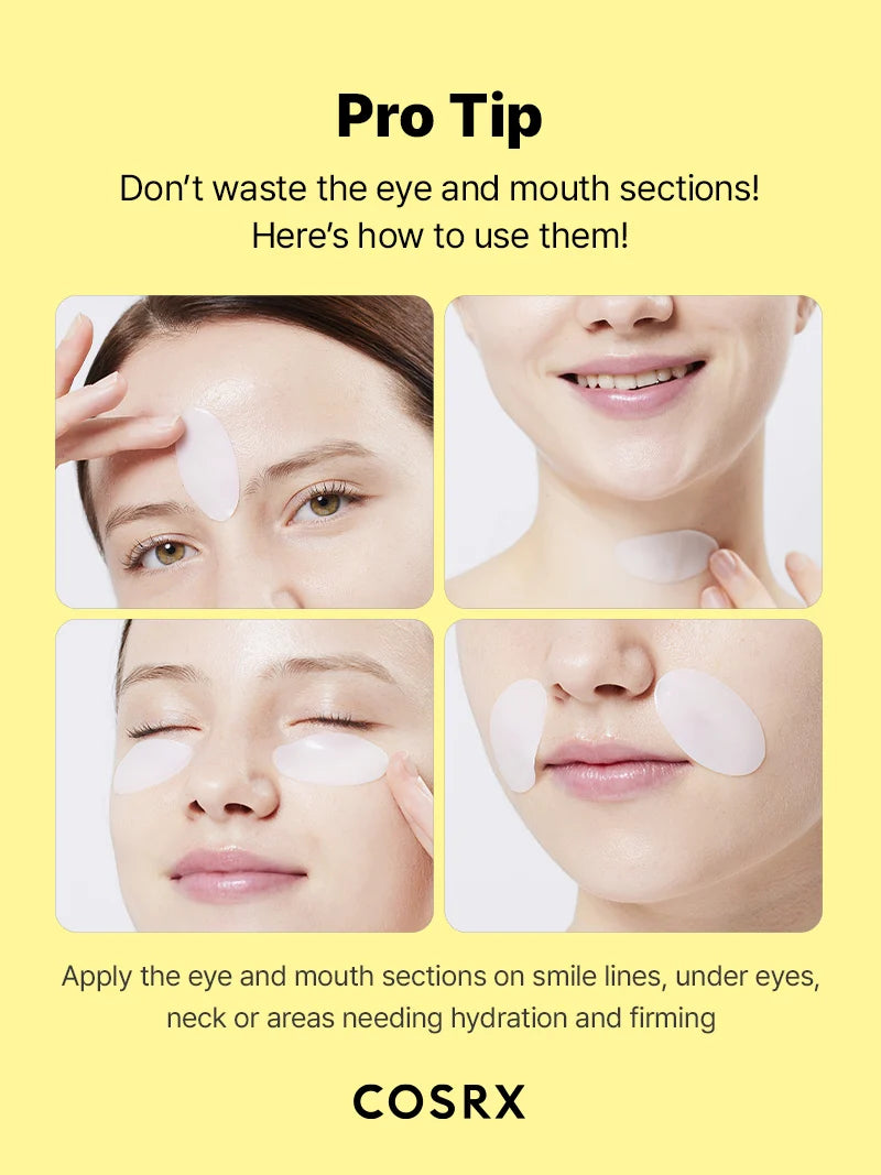 COSRX Advanced Snail Mucin Glass Glow Hydrogel Mask (1pcs)