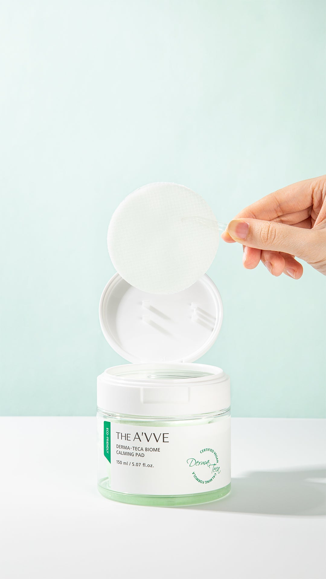 THE A'VVE Vegan Derma Teca Biome Skin Calming Pads (150ml)