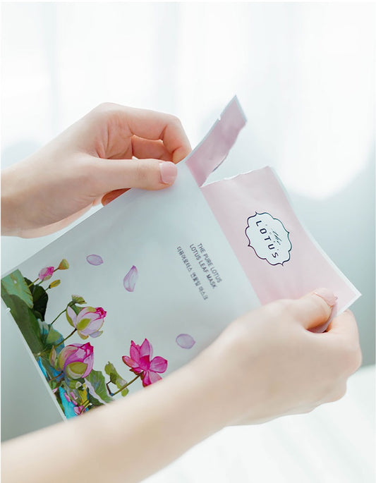Pure Lotus Leaf mask Wrinkle treatment (5pcs)