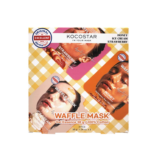 KOCOSTAR Waffle Mask Kit 3pcs