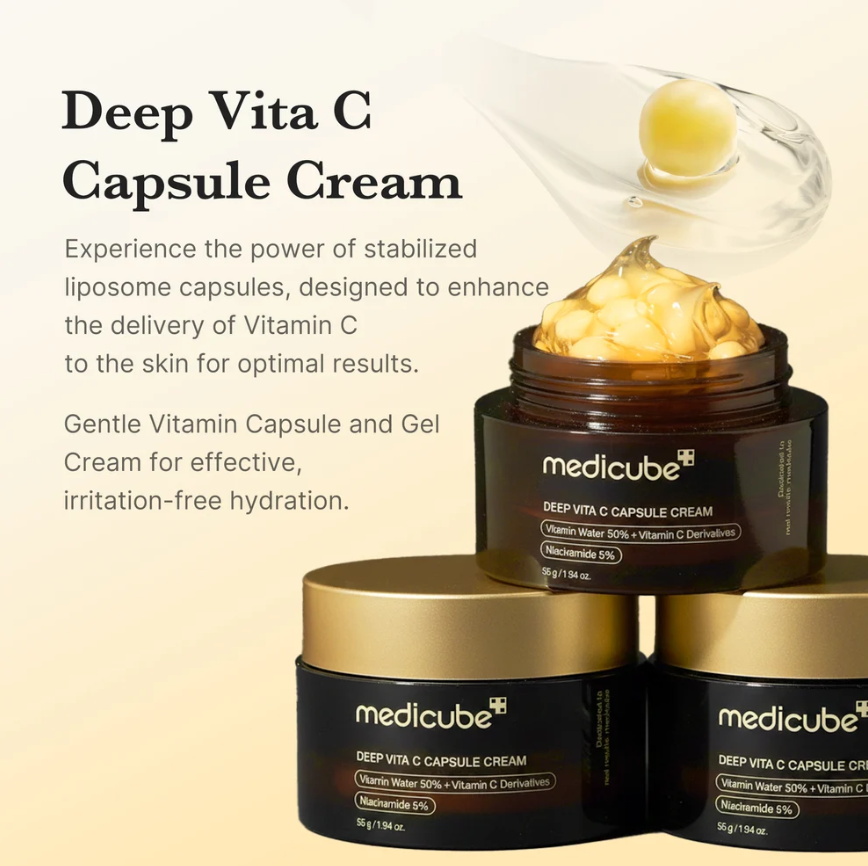 MEDICUBE Deep Vita C Capsule Cream (55g)