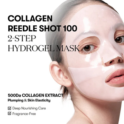 VT COSMETICS Collagen Reedle Shot 100 2-Step Hydrogel Mask (1pcs)