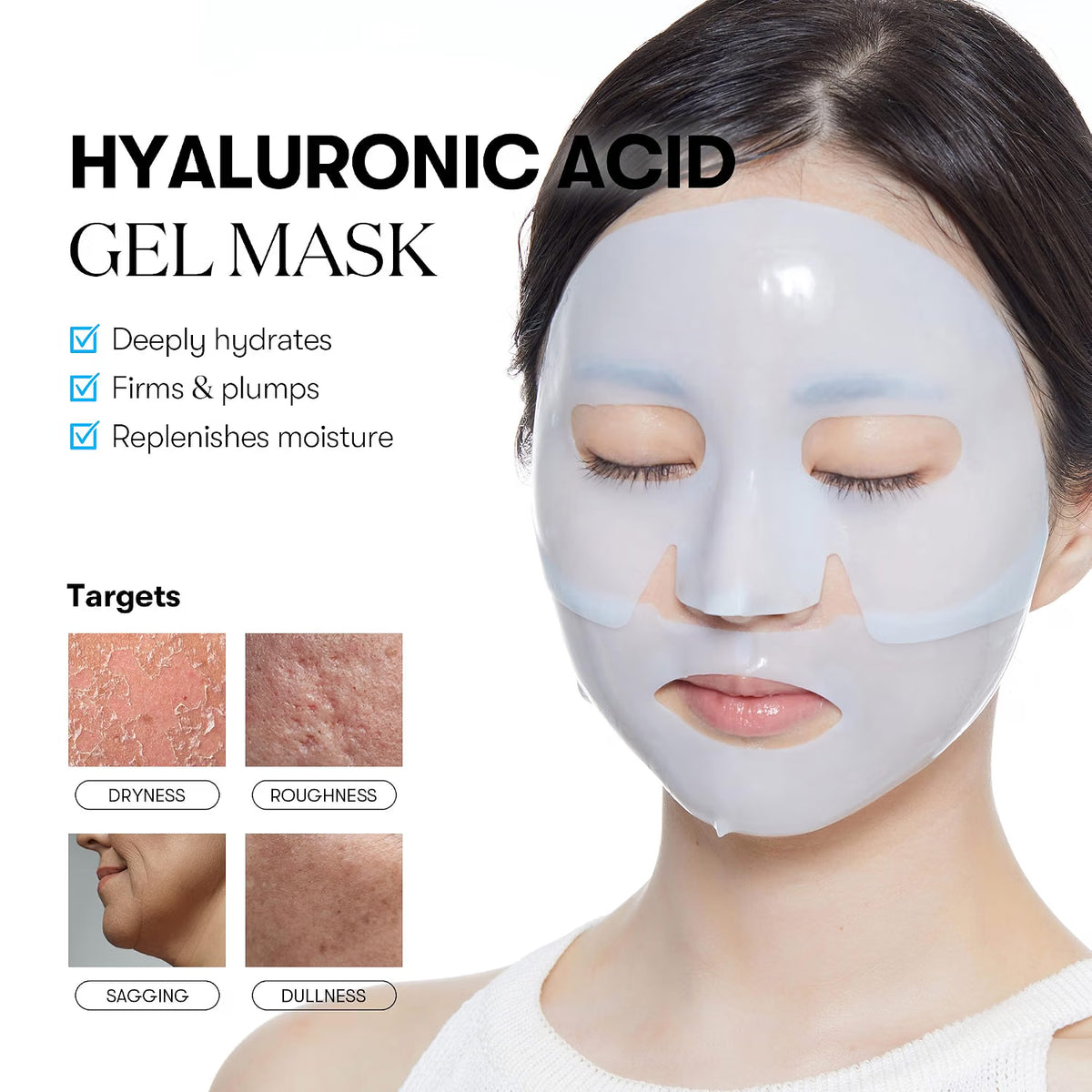 VT COSMETICS Hydrop Reedle Shot 100hL 2-Step Hydrogel Mask (1pcs)