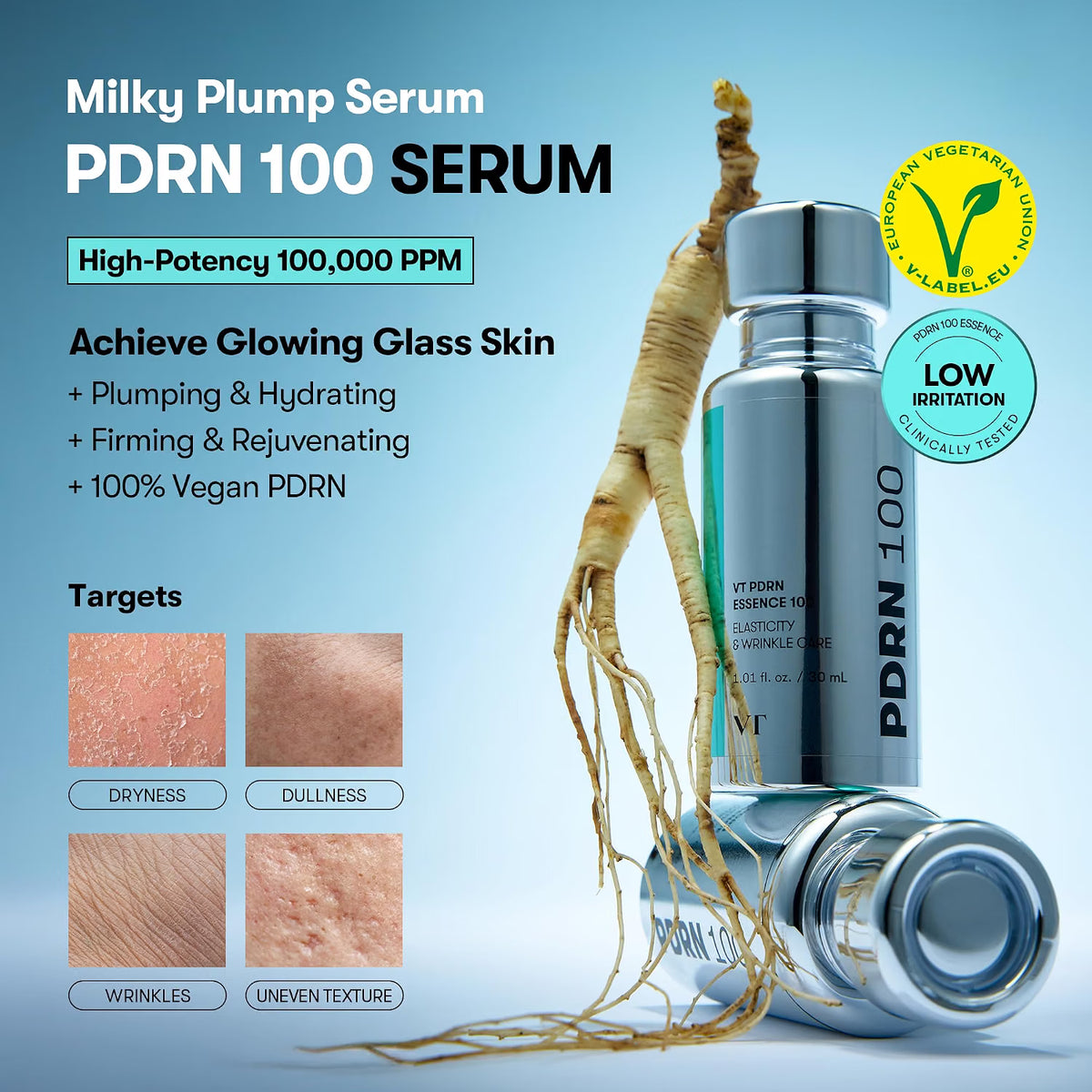 VT COSMETICS PDRN Essence 100 (30ml)