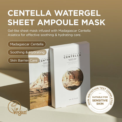 SKIN1004 Madagascar Centella Watergel Sheet Ampoule Mask (1pcs)