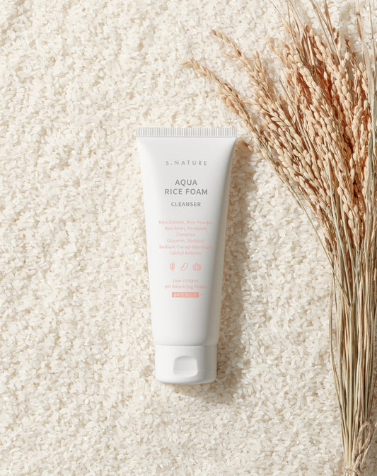 S.NATURE Aqua Rice Foam Cleanser (80ml)