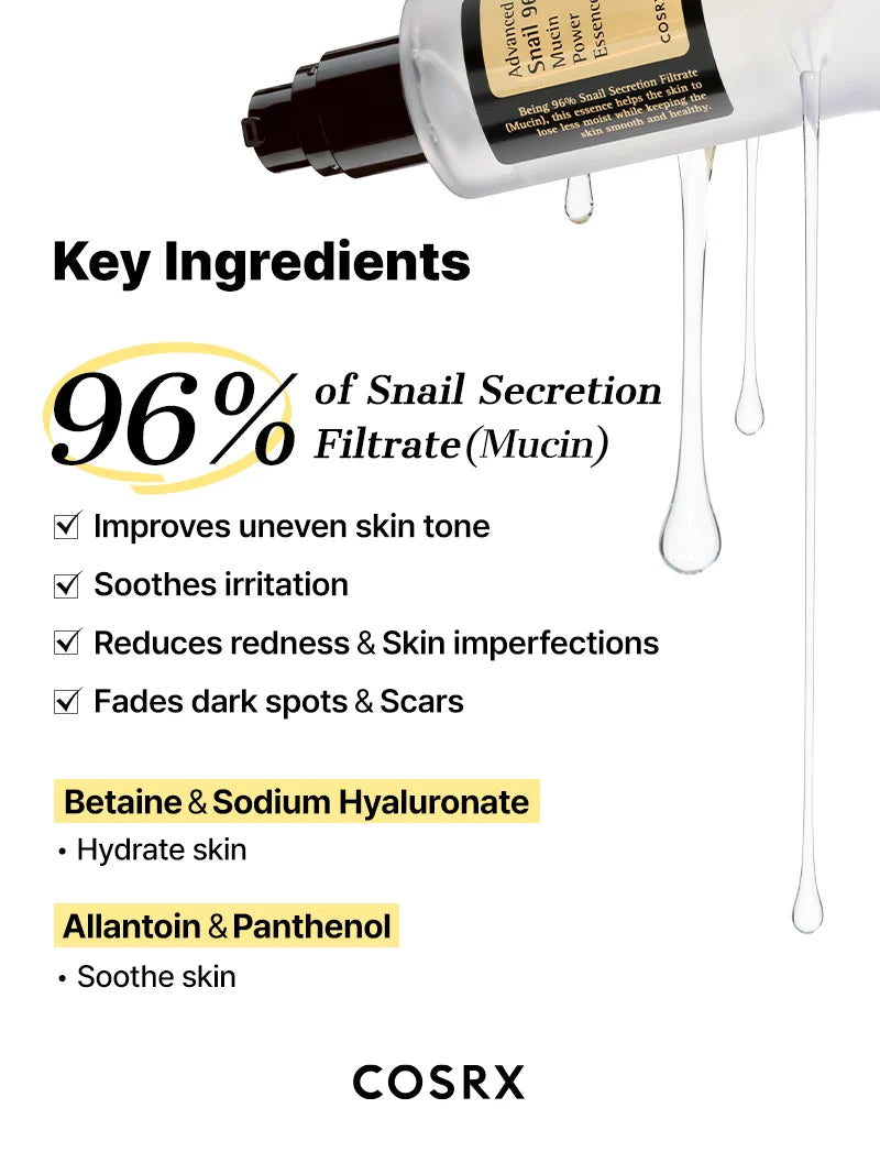 COSRX Advanced Snail 96 Mucin Power Essence (100ml)