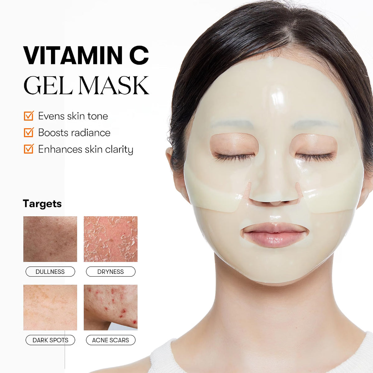 VT COSMETICS Vita-Light Reedle Shot 100 2-Step Hydrogel Mask (1pcs)