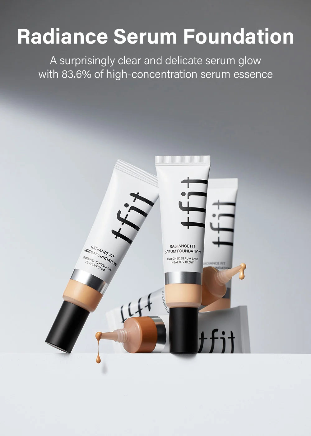 TFIT Radiance Fit Serum Foundation - C01 - Porcelain (30g)