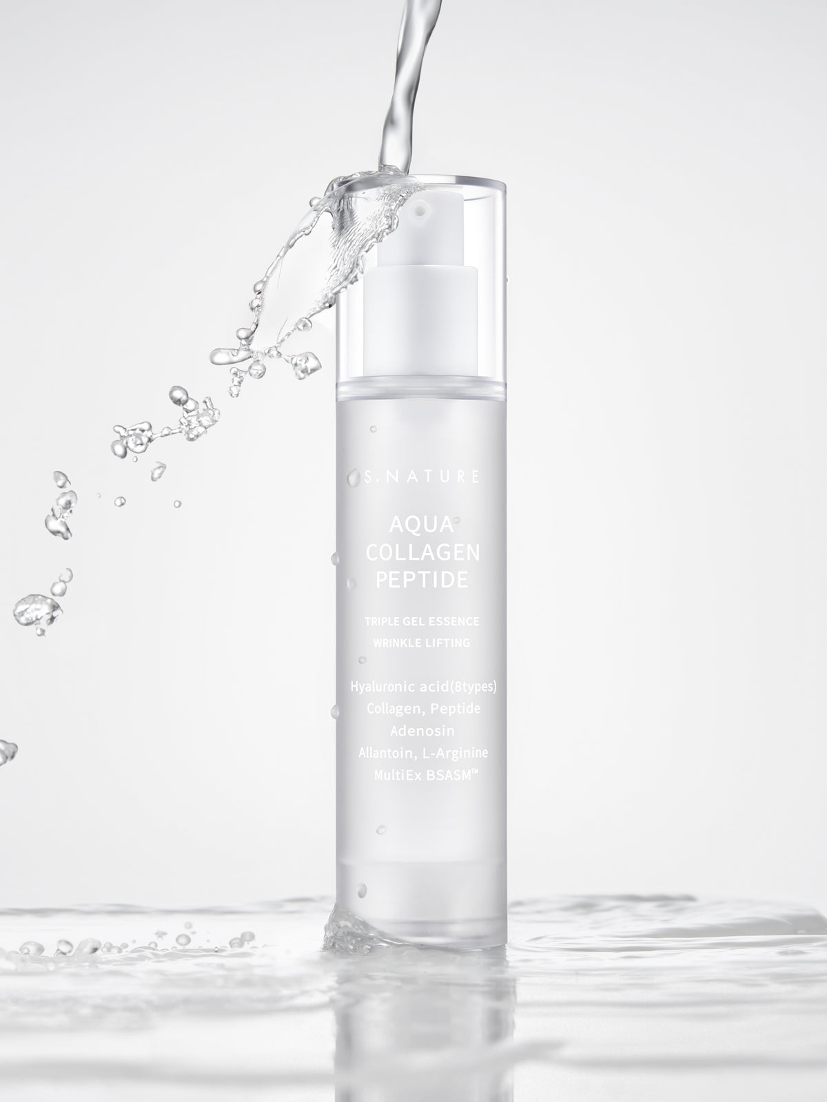 S.NATURE Aqua Collagen Peptide Triple Gel Essence (50ml)