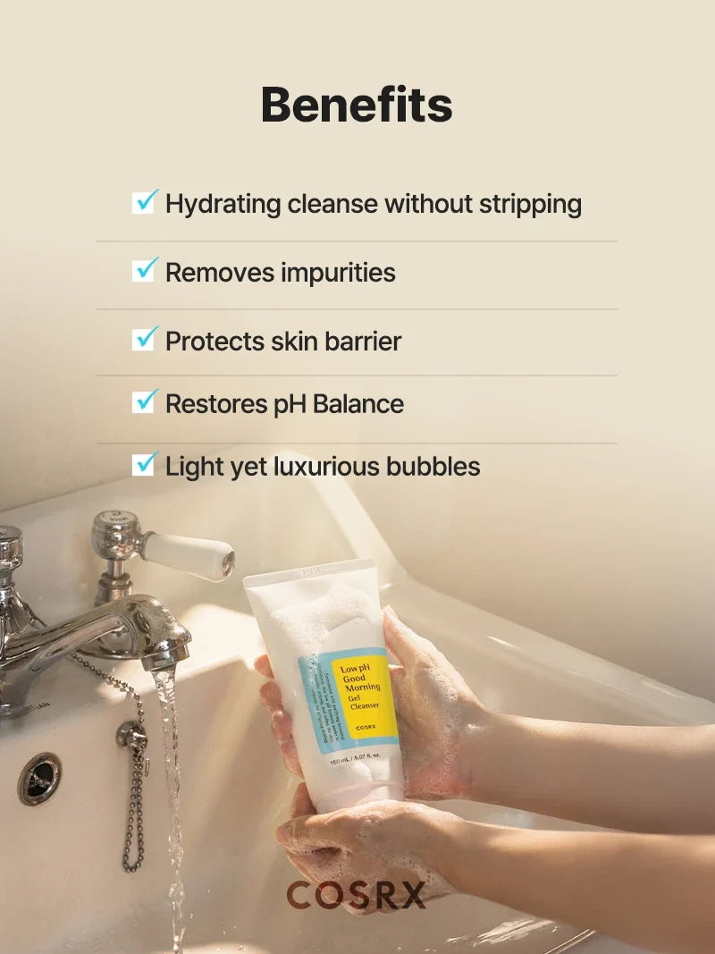 COSRX Low pH Good Morning Gel Cleanser (150ml)