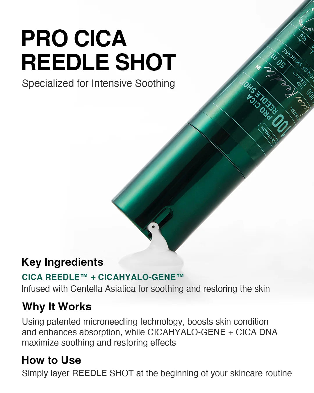 VT COSMETICS Pro Cica Reedle Shot 100 (50ml)