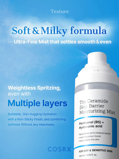 COSRX The Ceramide Skin Barrier Moisturizing Mist (120ml)