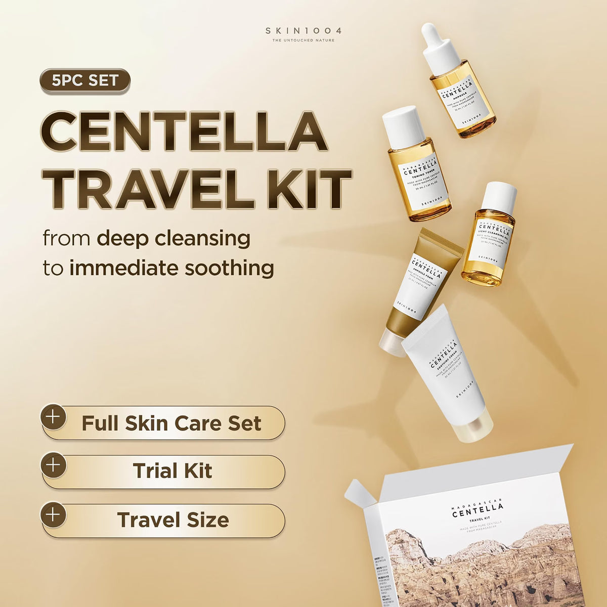 SKIN1004 Madagascar Centella Travel Kit (5pcs)