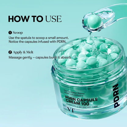 VT COSMETICS PDRN Capsule Cream 100 (50ml)
