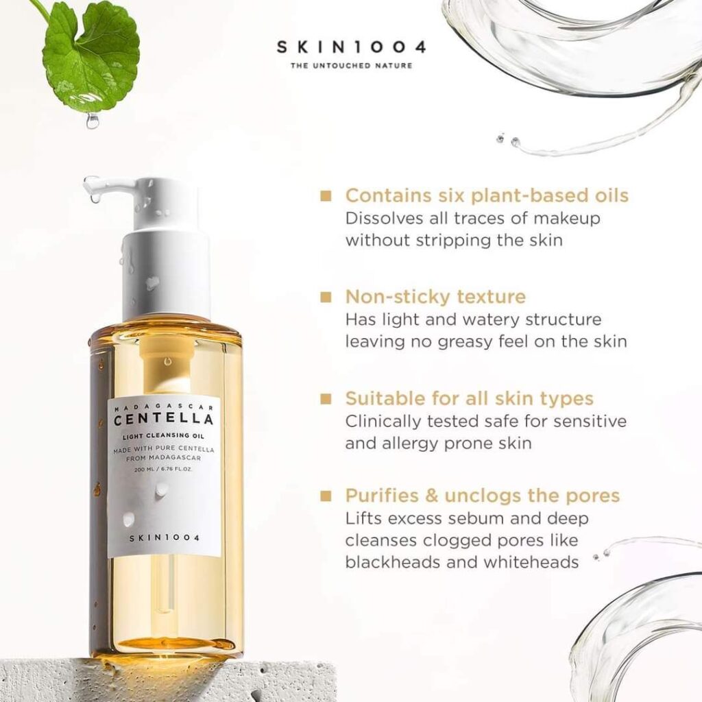 SKIN1004 Madagascar Centella Light Cleansing Oil (200ml)