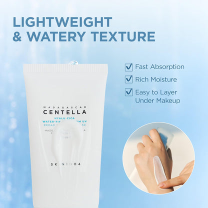 SKIN1004 Madagascar Centella Hyalu-Cica Water-Fit Sun Serum (50ml)
