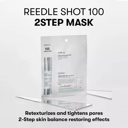 VT COSMETICS Reedle Shot 100 2-Step Mask (1pcs)