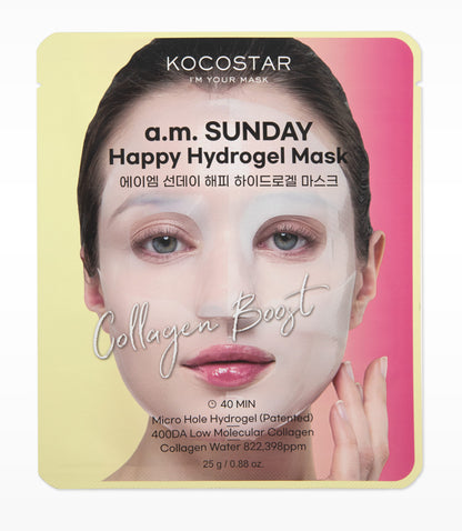 KOCOSTAR a.m. Sunday Hydrogel Collagen Mask (1 pcs)