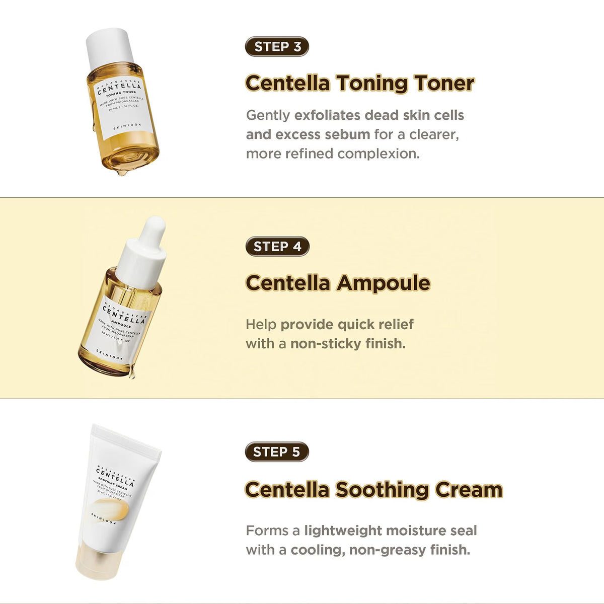 SKIN1004 Madagascar Centella Travel Kit (5pcs)