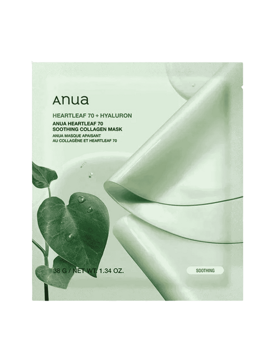 ANUA Heartleaf 70 Soothing Collagen Mask (1pcs)