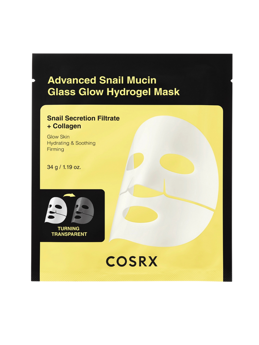 COSRX Advanced Snail Mucin Glass Glow Hydrogel Mask (1pcs)