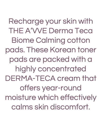 THE A'VVE Derma Teca Biome Skin Calming Pad
