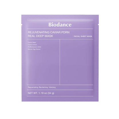 BIODANCE Rejuvenating Caviar PDRN Real Deep Mask (1pcs)